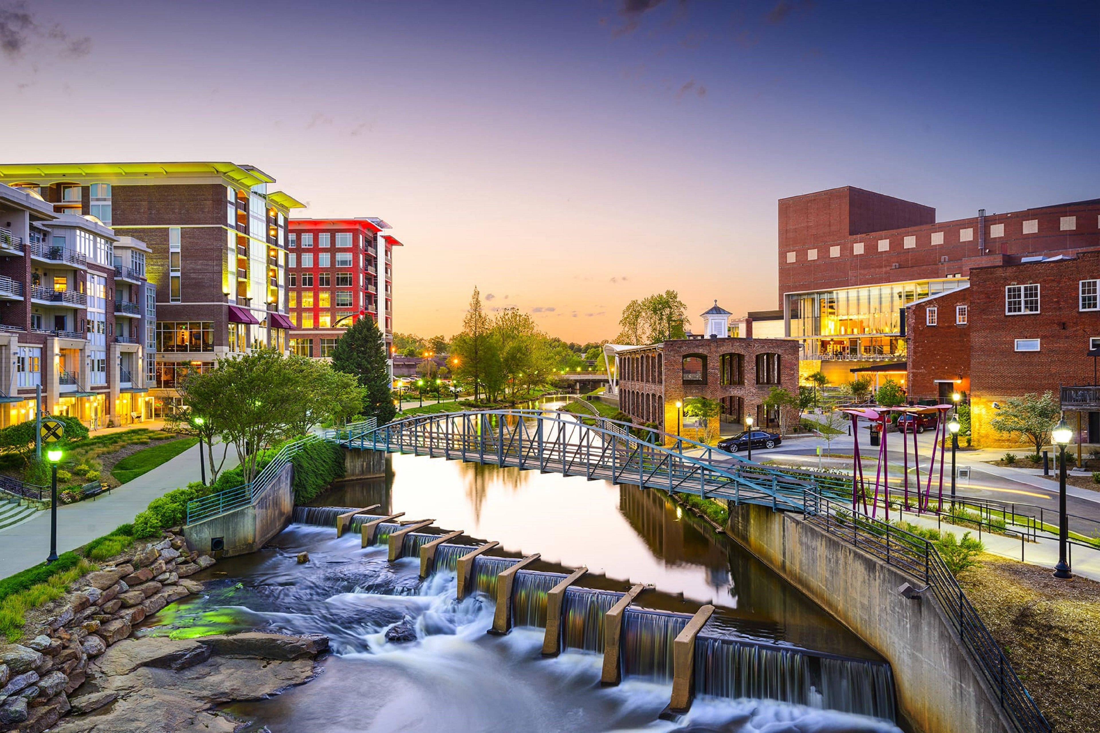Hampton Inn & Suites Greenville-Downtown-Riverplace Екстер'єр фото